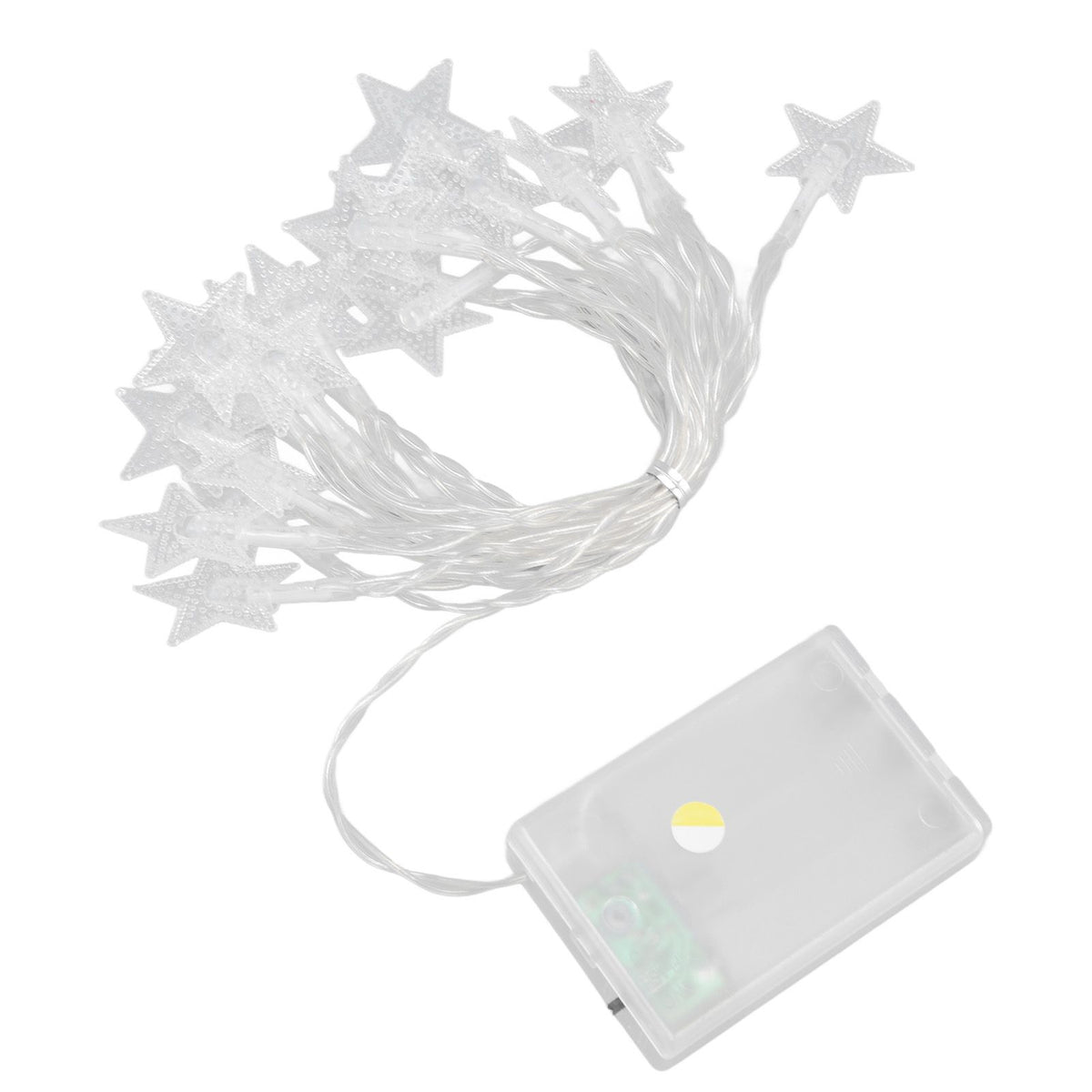 String Lights 20 LED Beads 3meters Indoor Decorative Light Star Shape Bulb Warm Light for Bed Room Living Room