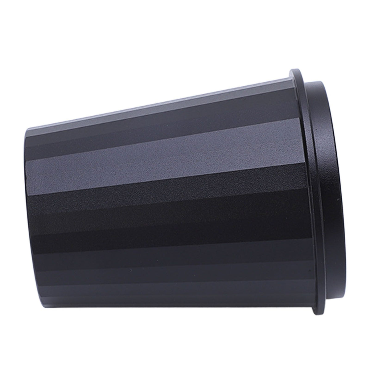 51mm Coffee Dosing Cup Aviation Aluminum Alloy Cup Powder Feeder for Coffee Maker Bean Grinder Kitchen Black