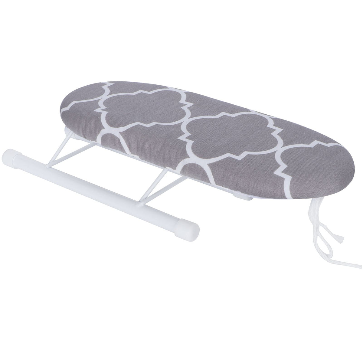 Mini Ironing Board Foldable Sleeve Cuffs Collars Ironing Table for Home Travel UseClassic Grid