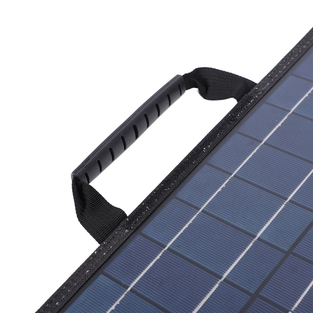 Solar Panel Kit with Angle Adjust Meter Polycrystalline Silicon 80W Foldable 2 USB 1 Type C 1 DC Port Portable Solar Charger for Phone Tablet Outdoor
