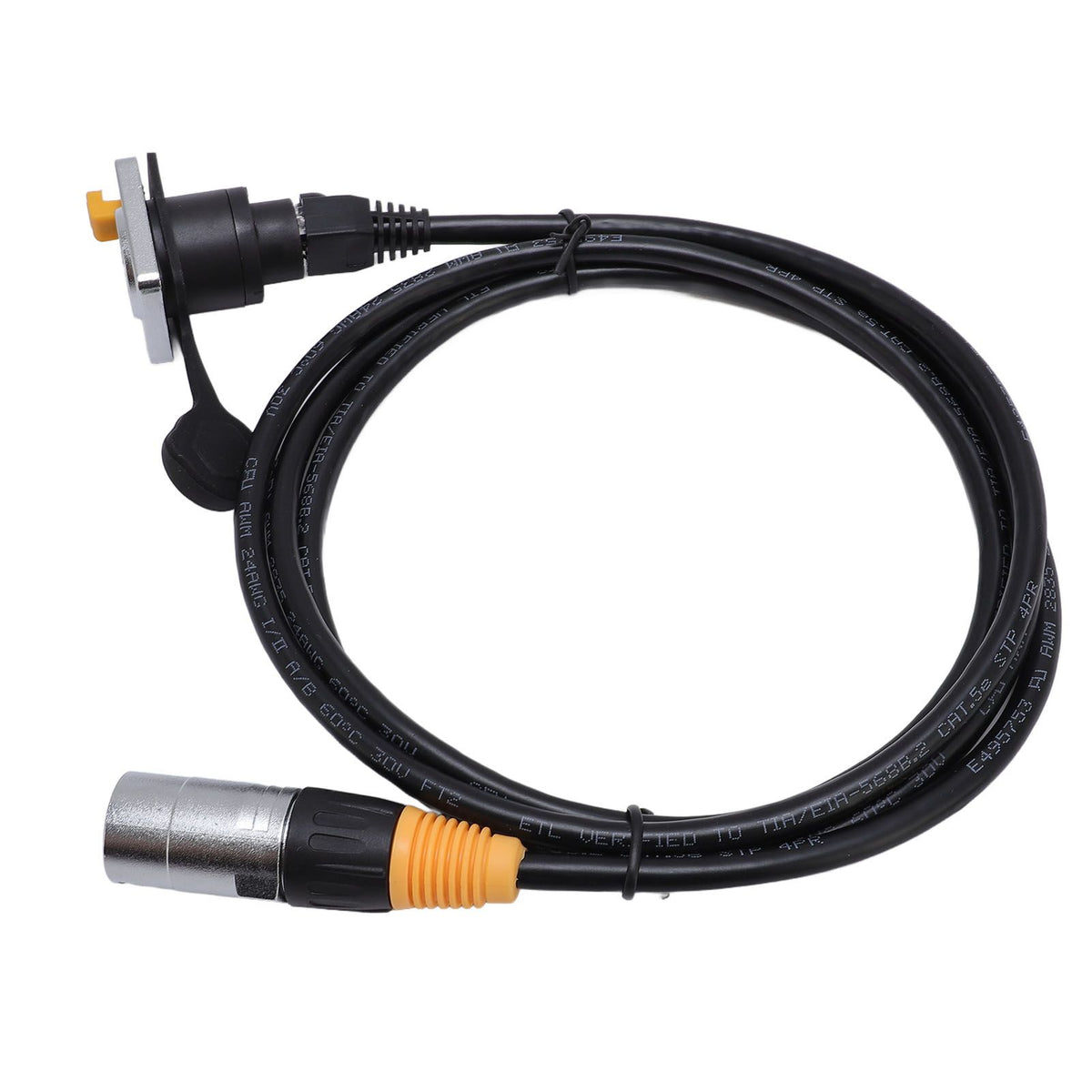 STP Ethernet Extension Cable RJ45 Male to Female Water Resistant Stable Connection LAN Network Cable Adapter 1.5m / 4.9ft