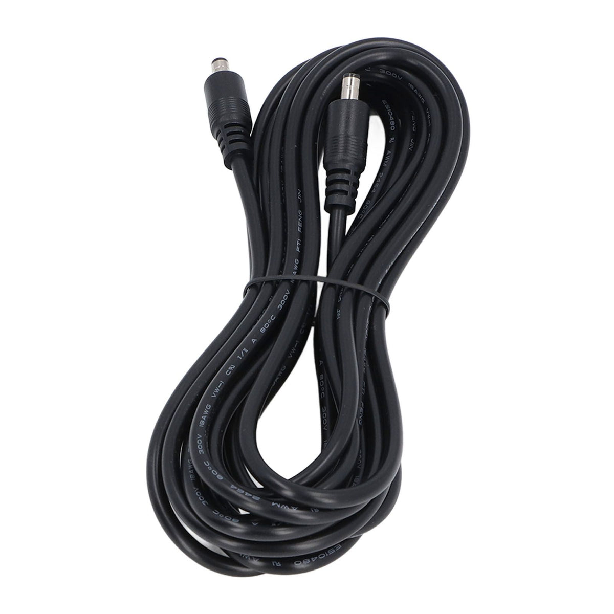 Male to Male Extension Cord DC Power Adapter Cable for Satellite Antenna Plug and Play Indoor Outdoor Use
