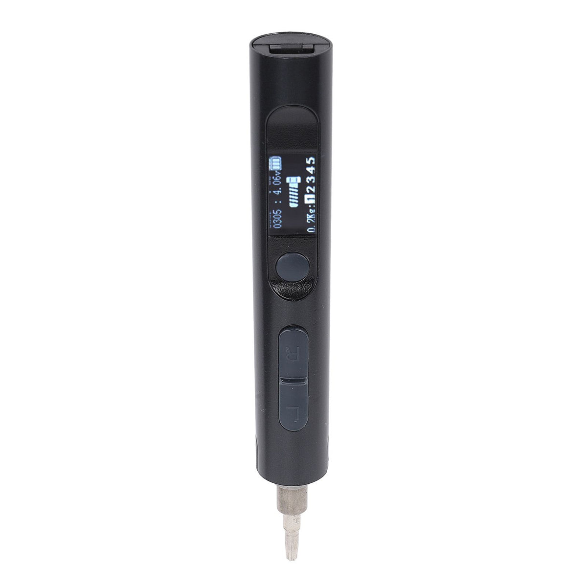 Mini Electric Screwdriver High Accuracy Torsion Power Screwdriver Repair Tool for Phone Repairing Black