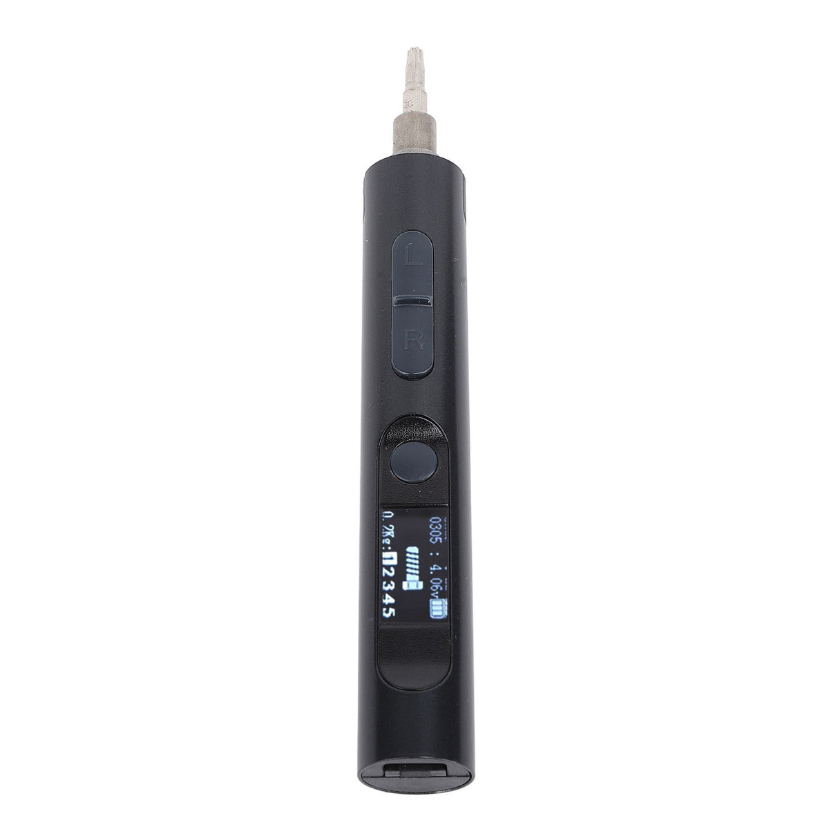 Mini Electric Screwdriver High Accuracy Torsion Power Screwdriver Repair Tool for Phone Repairing Black