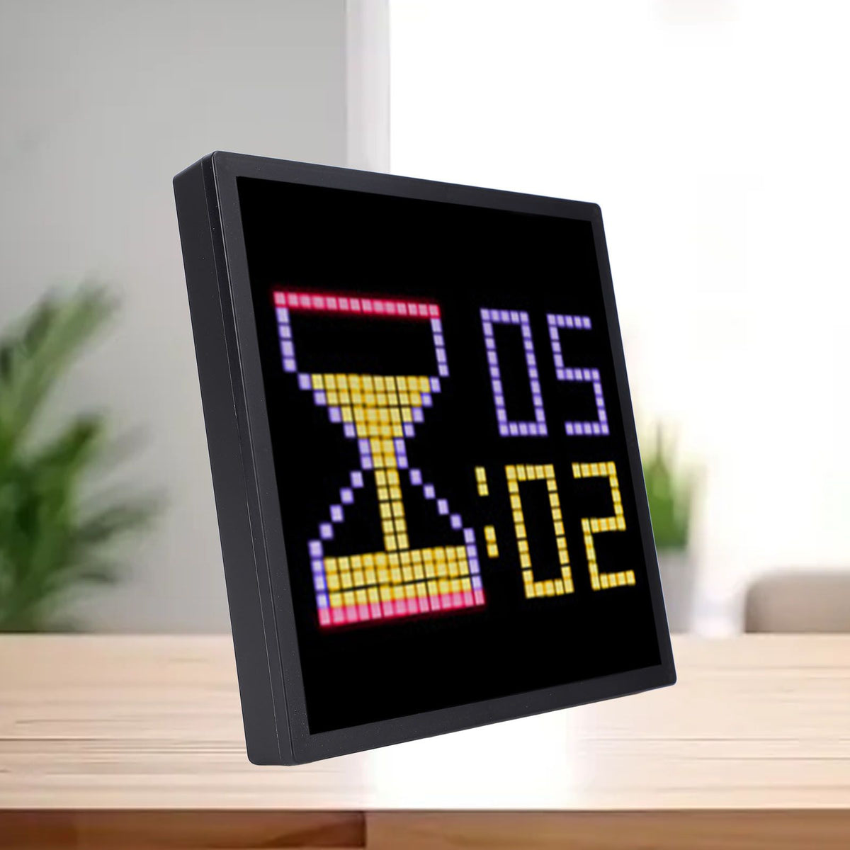 32x32 LED Pixel Art Display Screen Pixel Cloud Digital Picture Frame Pixel Art Digital Picture Frame with APP Control for Gaming Room Desk Wall Decor