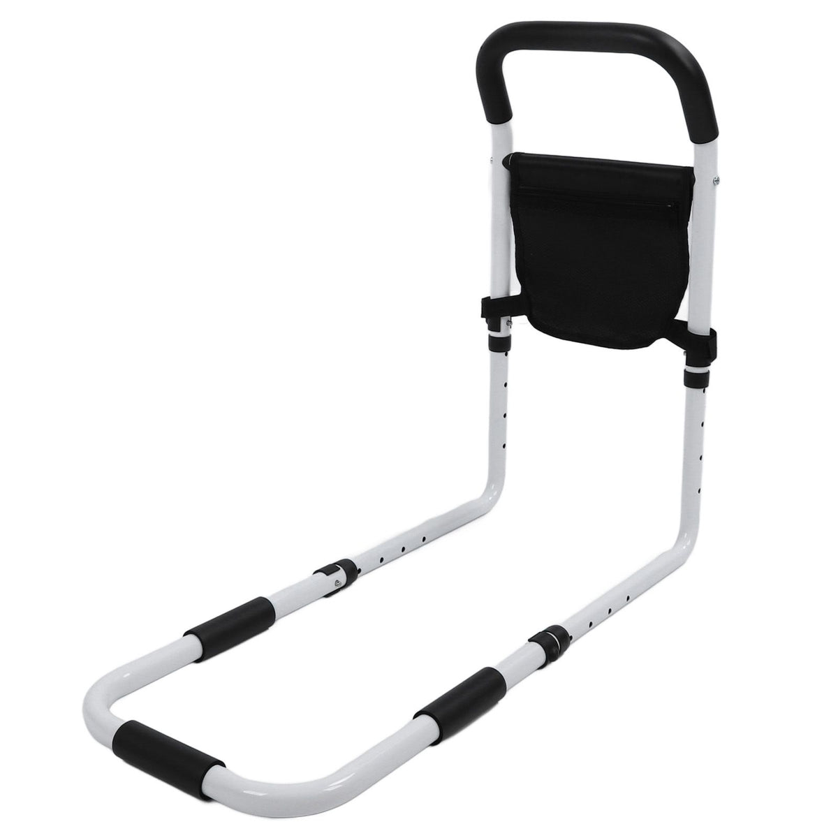 Bed Aid Support Handrail Load Capacity 136kg Adjustable Enamelled Elderly Lifting Bedside Rail for The Elderly Pregnant Women