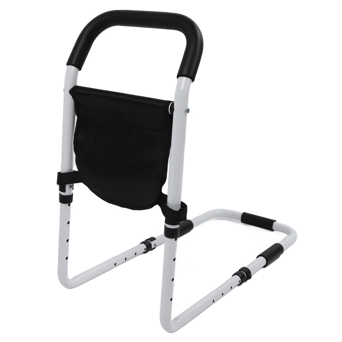 Bed Aid Support Handrail Load Capacity 136kg Adjustable Enamelled Elderly Lifting Bedside Rail for The Elderly Pregnant Women