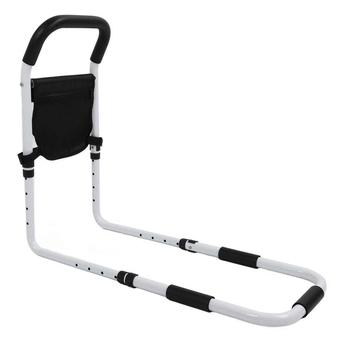 Bed Aid Support Handrail Load Capacity 136kg Adjustable Enamelled Elderly Lifting Bedside Rail for The Elderly Pregnant Women