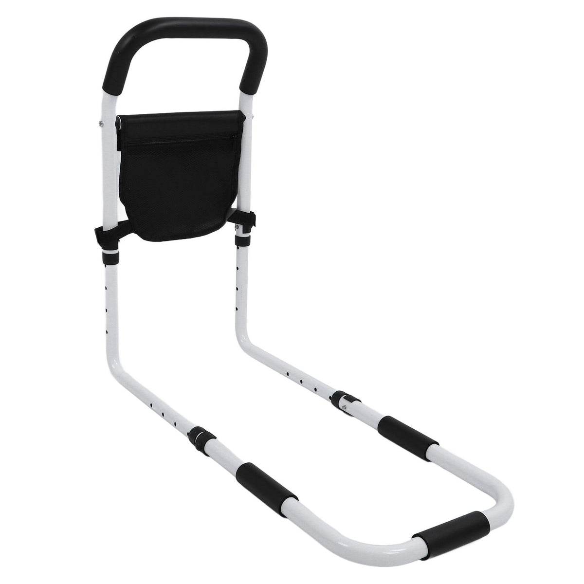 Bed Aid Support Handrail Load Capacity 136kg Adjustable Enamelled Elderly Lifting Bedside Rail for The Elderly Pregnant Women