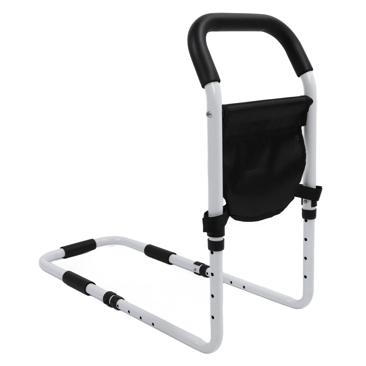 Bed Aid Support Handrail Load Capacity 136kg Adjustable Enamelled Elderly Lifting Bedside Rail for The Elderly Pregnant Women