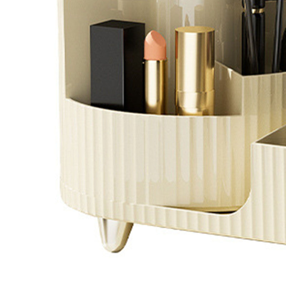 Makeup Organizer Rotating Brush Holder Large Capacity Cosmetic Display Case for Vanity Table