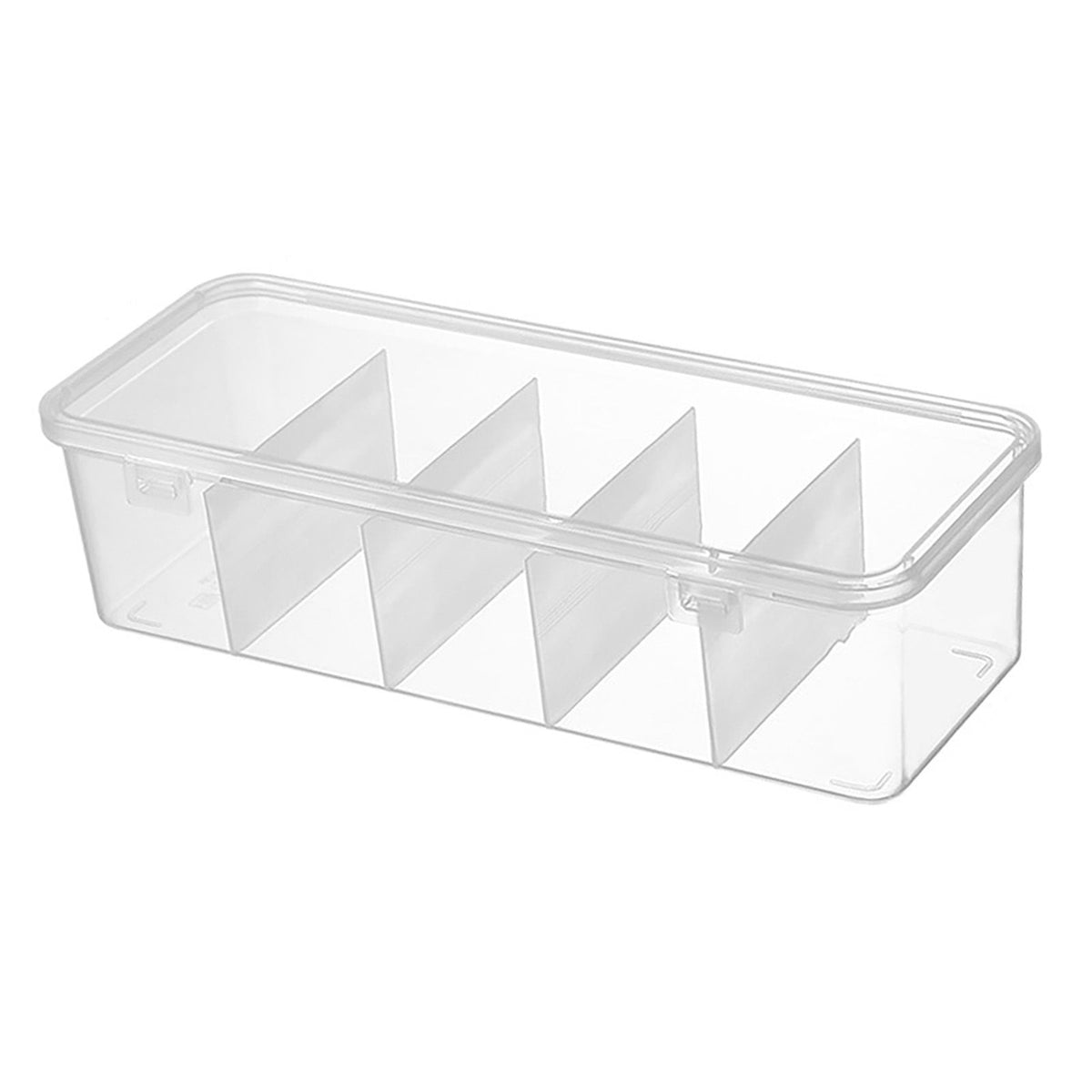 5 Compartment Hair Accessories Organizer Multifunctional Hair Band Hairpin Storage Box for Girls