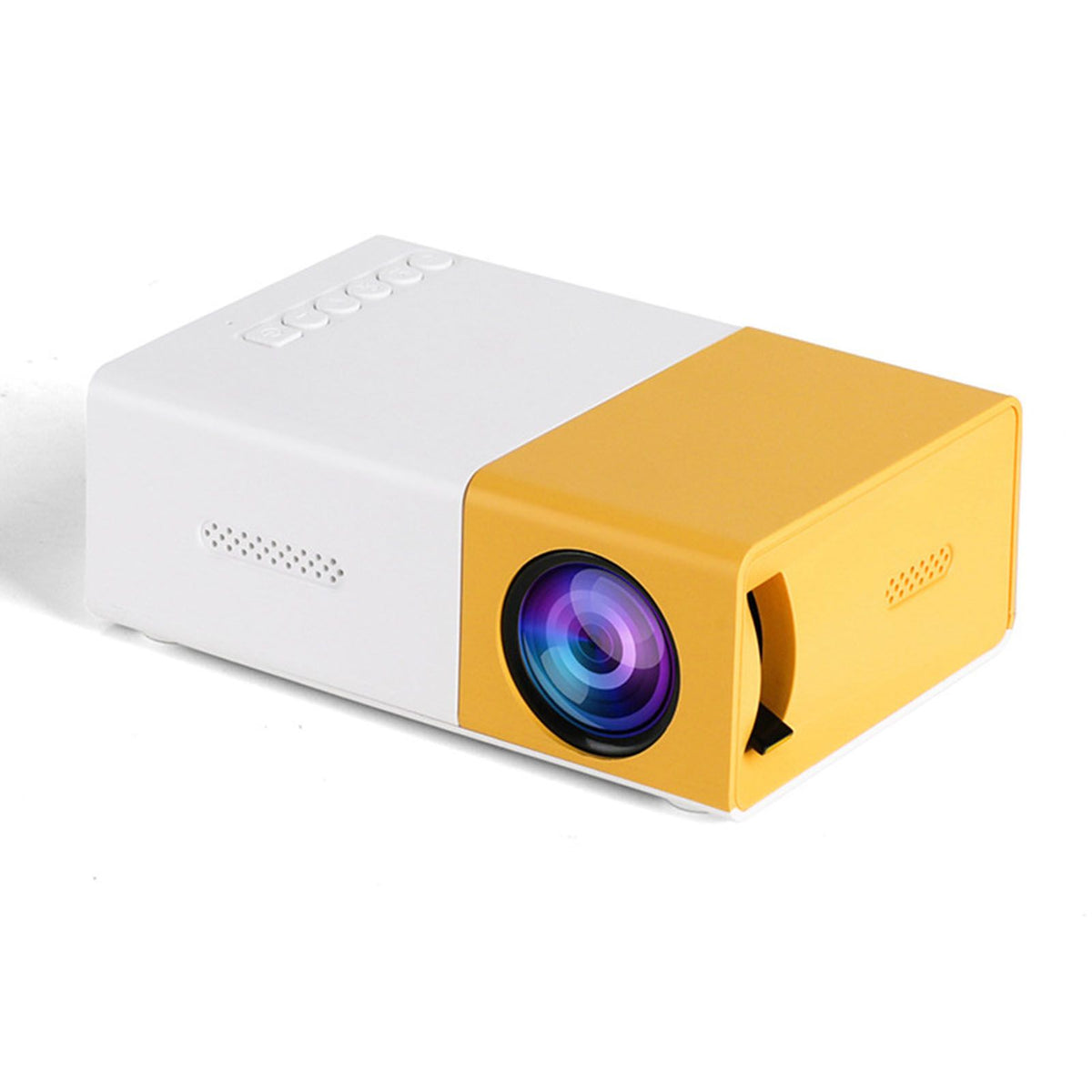 Mini Projector YG300 1080P HD LED Portable Home Theater Movie Projector for Office Travel AU Plug 110‑220V
