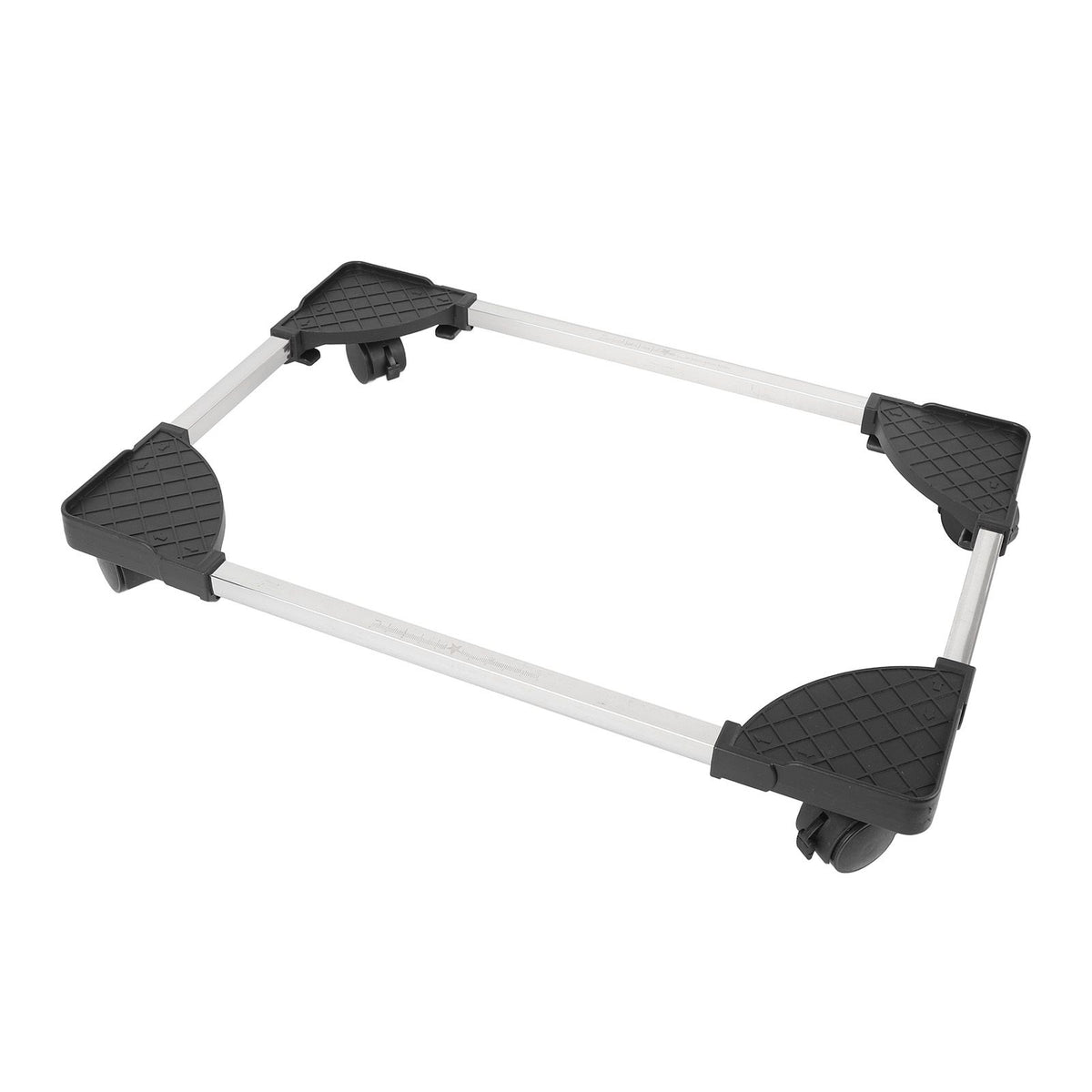 Computer Tower Stand Steel Adjustable Mobile CPU Stand with 360° Caster Wheels for PC
