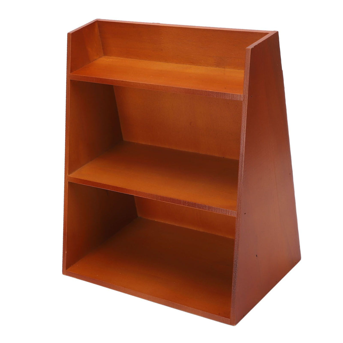 3 Tier Trinket Display Shelf for Wall Countertop Vintage Wooden Shelf Rack for Collectibles Perfume Makeup