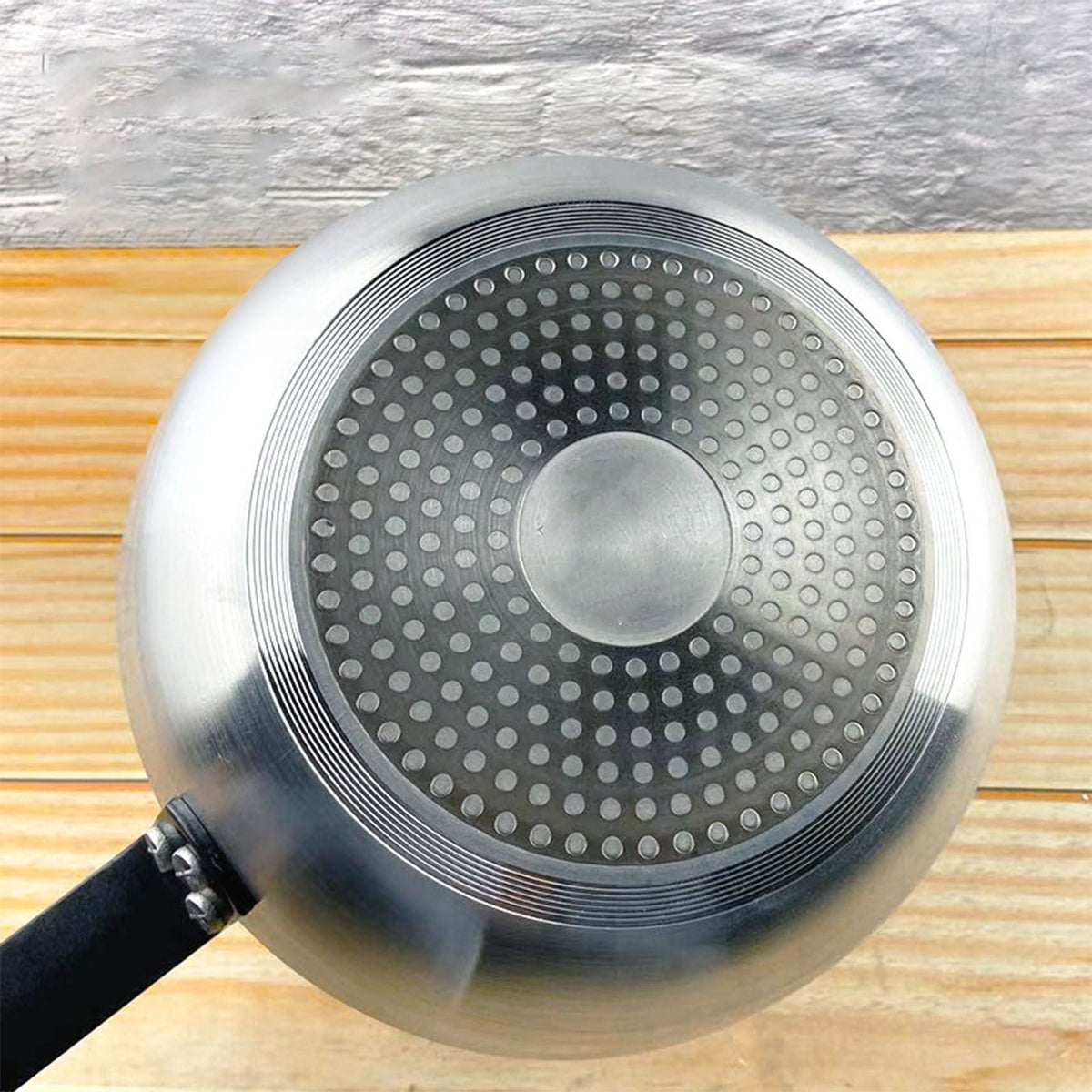 Aluminium Alloy Frying Pan Skillet Multifunction Even and Fast Heating Non Stick Deep Frying Pan for Induction Cooktops 28cm/11.0in