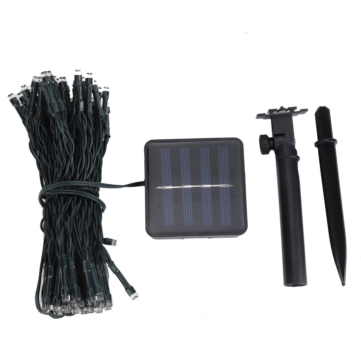 Outdoor Waterproof LED Solar String Lights for Xmas Tree Garden Wedding Lawn Party DecorBlue Light