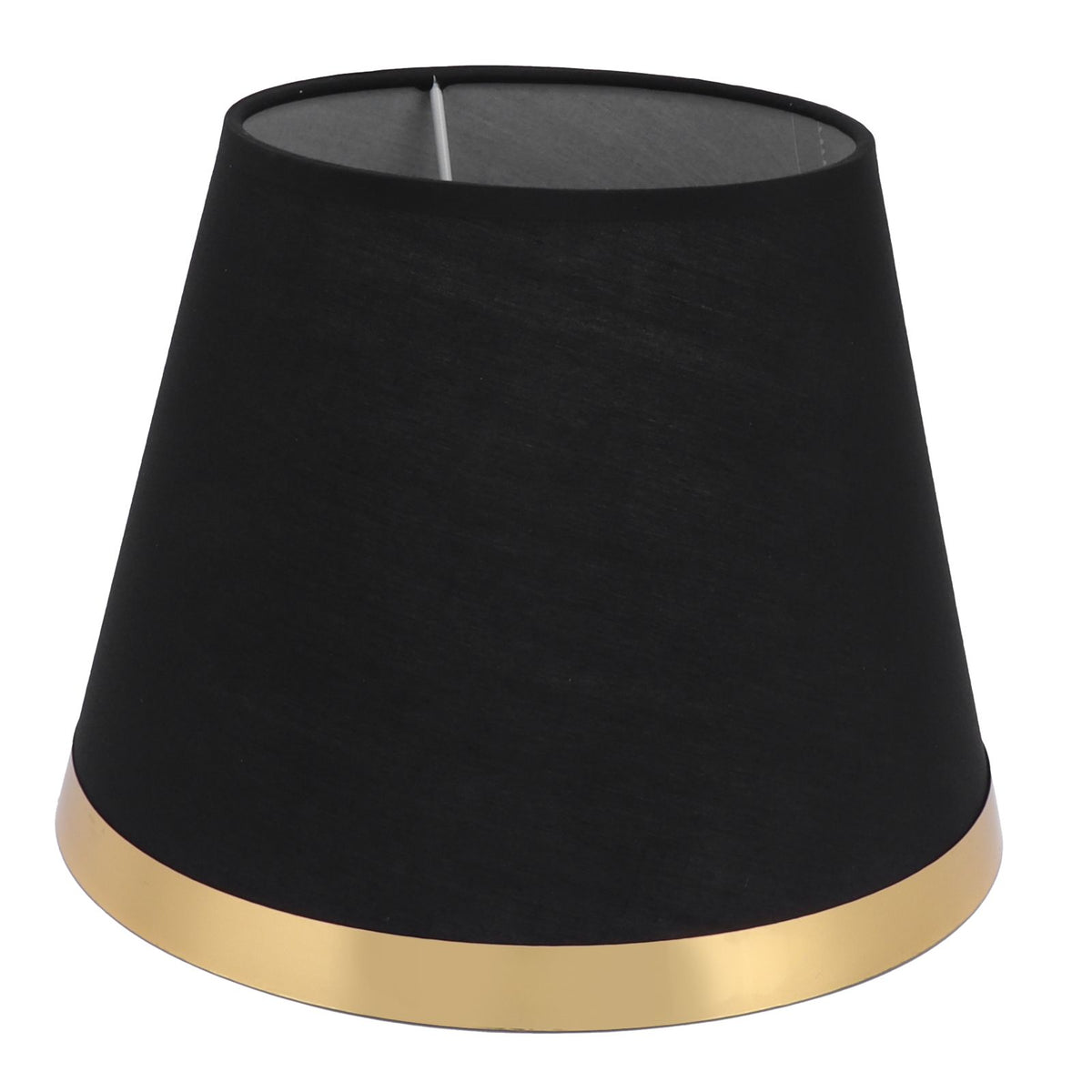 Fabric Lamp Shade European Style Modern Lampshade for E27 Table Lamp Floor Light SuppliesPX125 Black