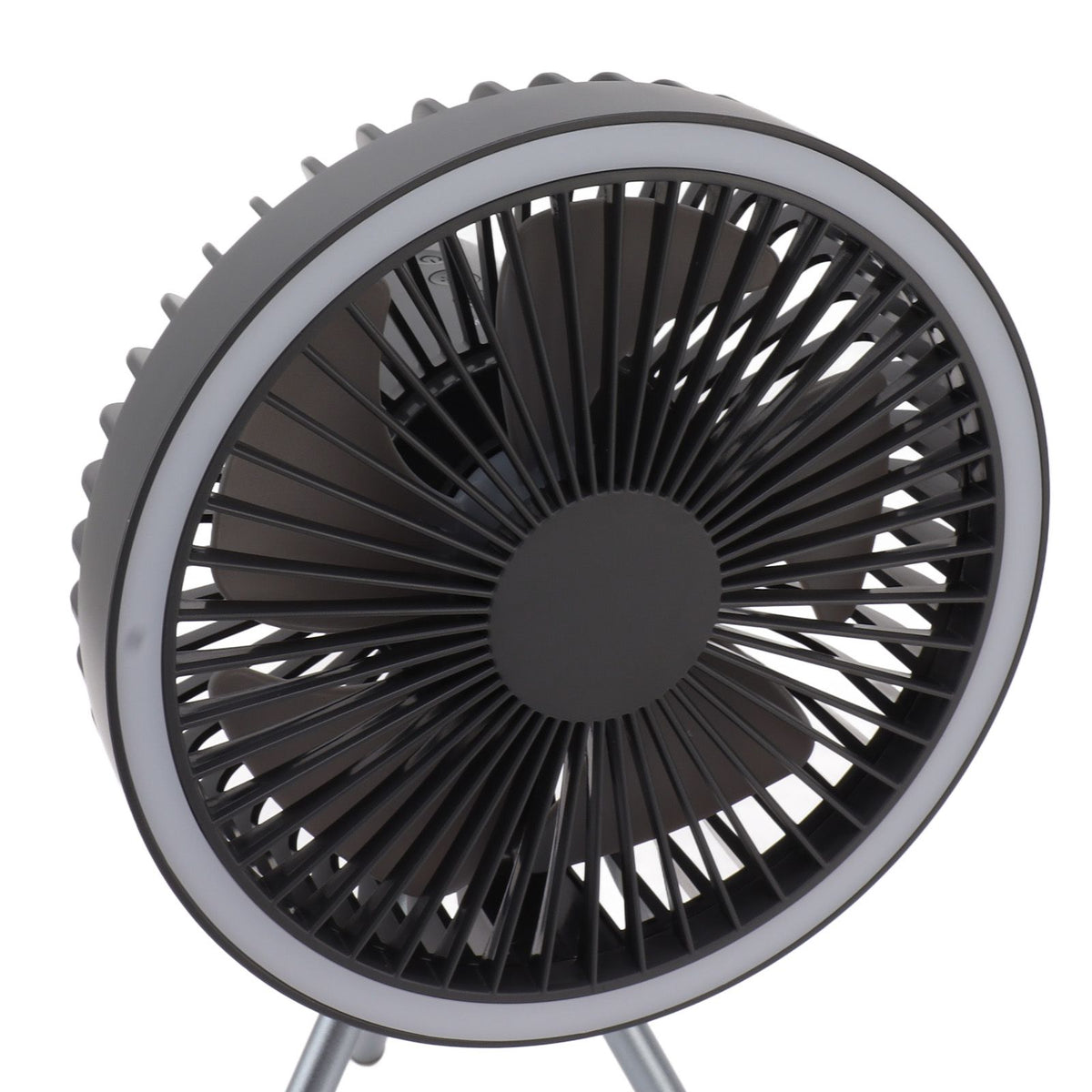 Tripod Camping Fan LED 10000mAh Rechargeable Fan Outdoor Portable Fan for Barbecue Fishing Car Trips