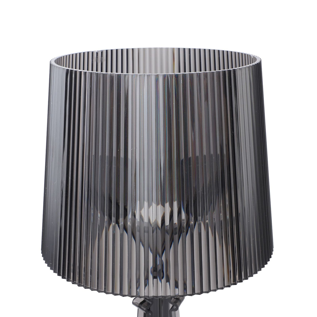 Transparent Acrylic Bedside Table Lamp Contemporary Baroco Style Reading Desk Light Nightstand Lamp for Living Room Bedroom Office