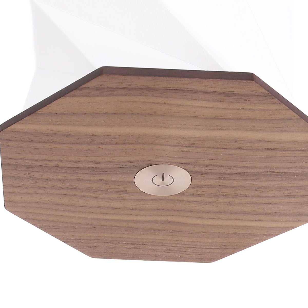 Bedside Table Lamp Dimmable Touch Lamp Battery Operated Night Light Rotating Foldable Paper Lantern for Home Office Bedroom Living Room Wood Color