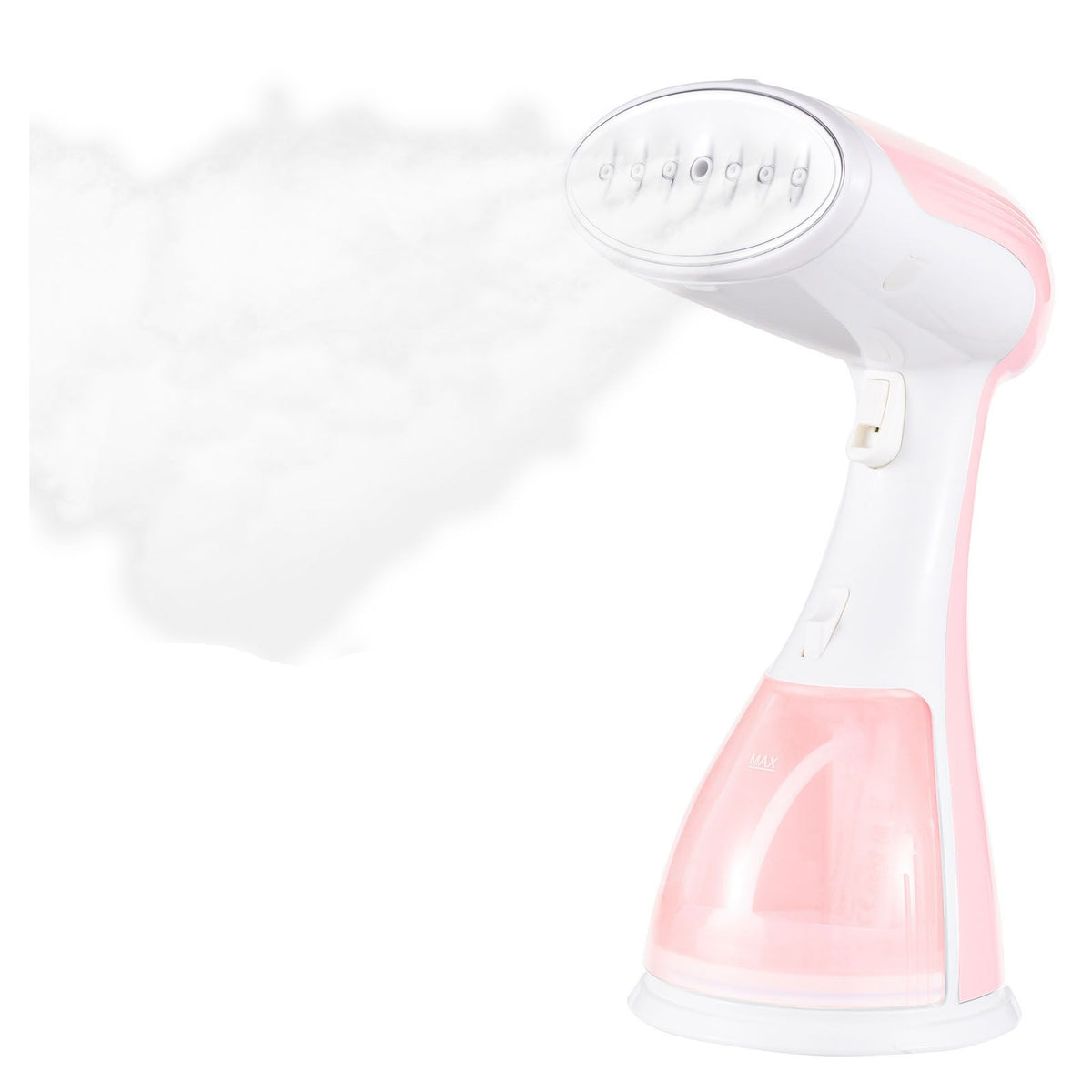 1500W Steamer for Clothes 2 in 1 Fabric Wrinkles Remover and Clothing Iron 35s Fast Heating 300ml Detachable Water Tank Portable Handheld Garment Steamer with Brush for Clothes Fabrics Curtains and Bedding