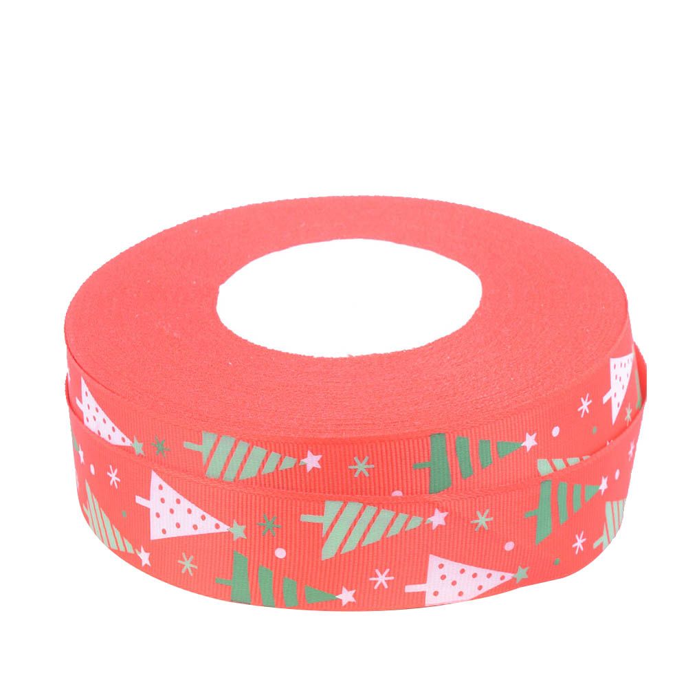 5 Yard Ribbon Christmas Series DIY Gift Wrapping for Package Decoration (Chrismas Tree)