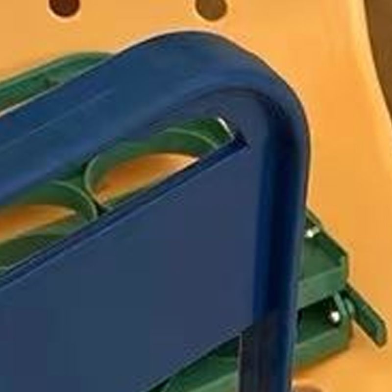 Portable Beer Bottle Rack Pure Color Foldable Beverage Storage Rack Picnic Beer Handle Basket Blue
