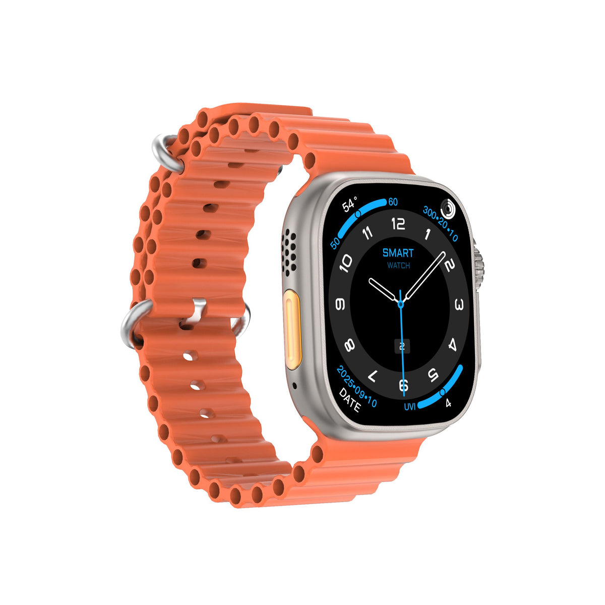 DT Ultra 4 Smart Watch Full Touch Screen Fitness Tracker for Men Women,Orange