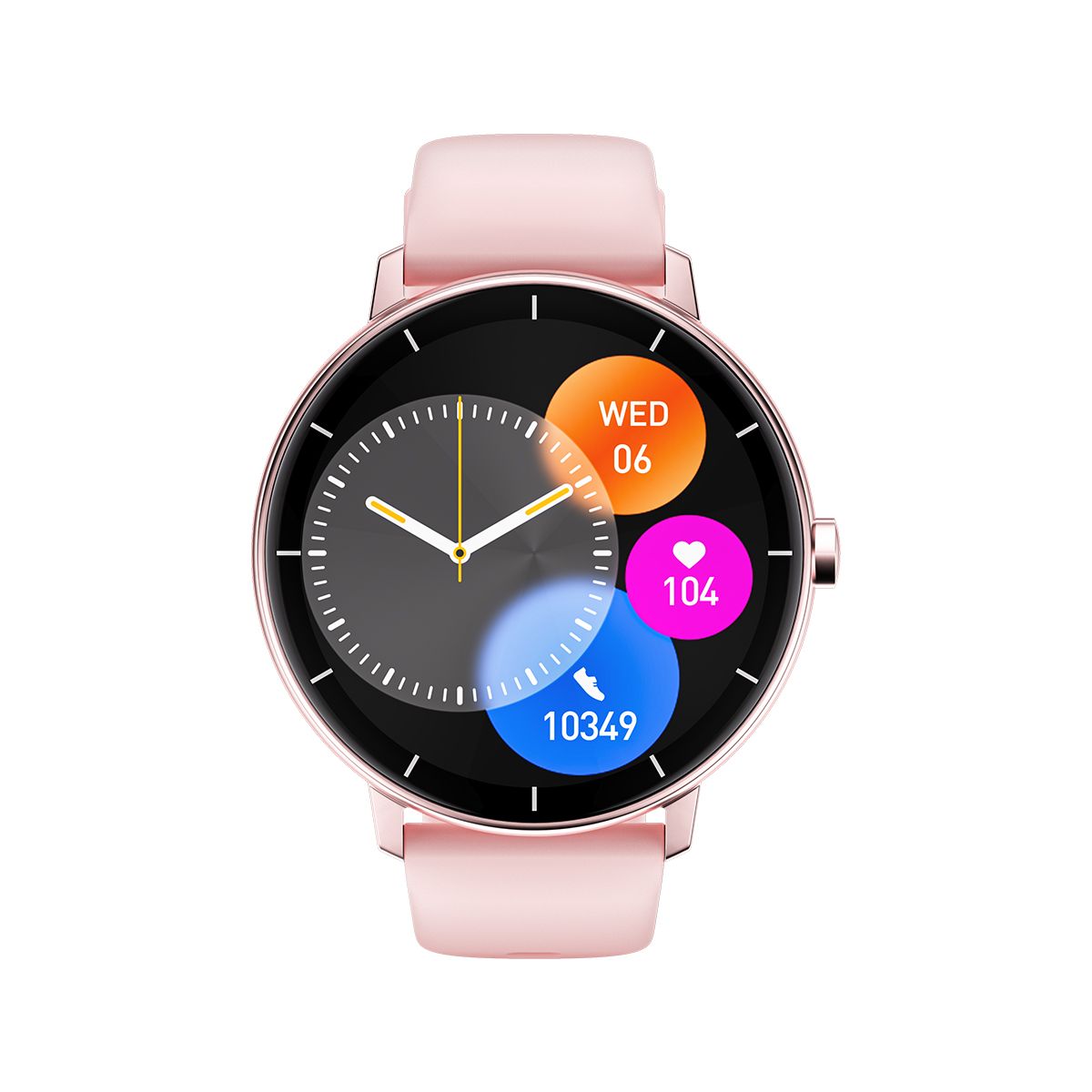 GTR4 Pro Bluetooth Call Smart Watch, Waterproof Fitness Tracker with Heart Rate Sleep Monitor for Android iOS,pink
