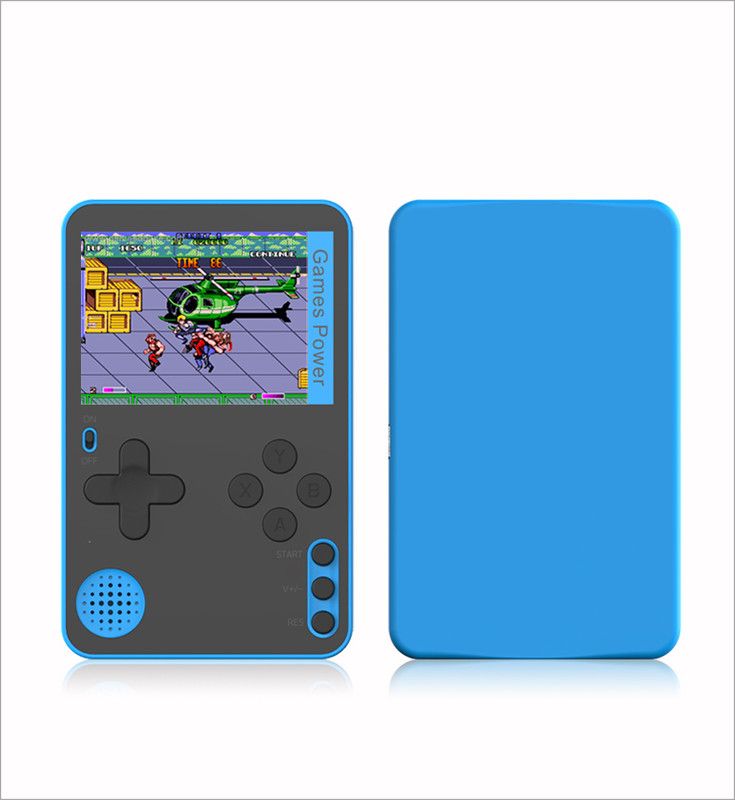 K10 Handheld Retro Game Console Built-in Classic Games,blue
