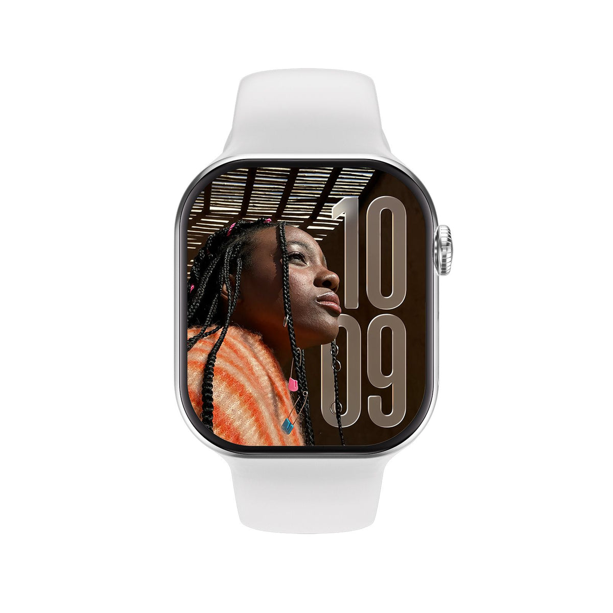 Watch 11 Pro Mini AI Smart Watch,silver
