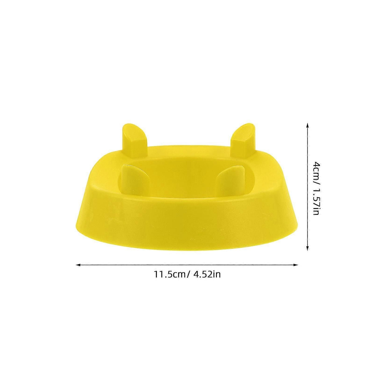 2 Pcs Football Placekicker Kicking Tee Rugby Holder Plastic Rack Stand Training Equipment Yellow