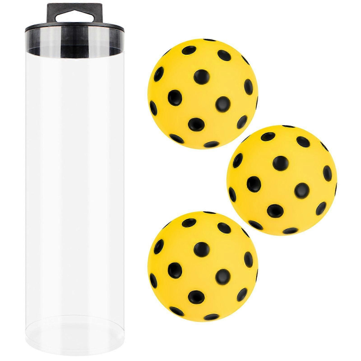 Quiet Foam Pickleballs Practice Balls PU Foam Pickleballs Balls Noise Reducing Soft Pickleballs for Indoor & Outdoor Multicolor
