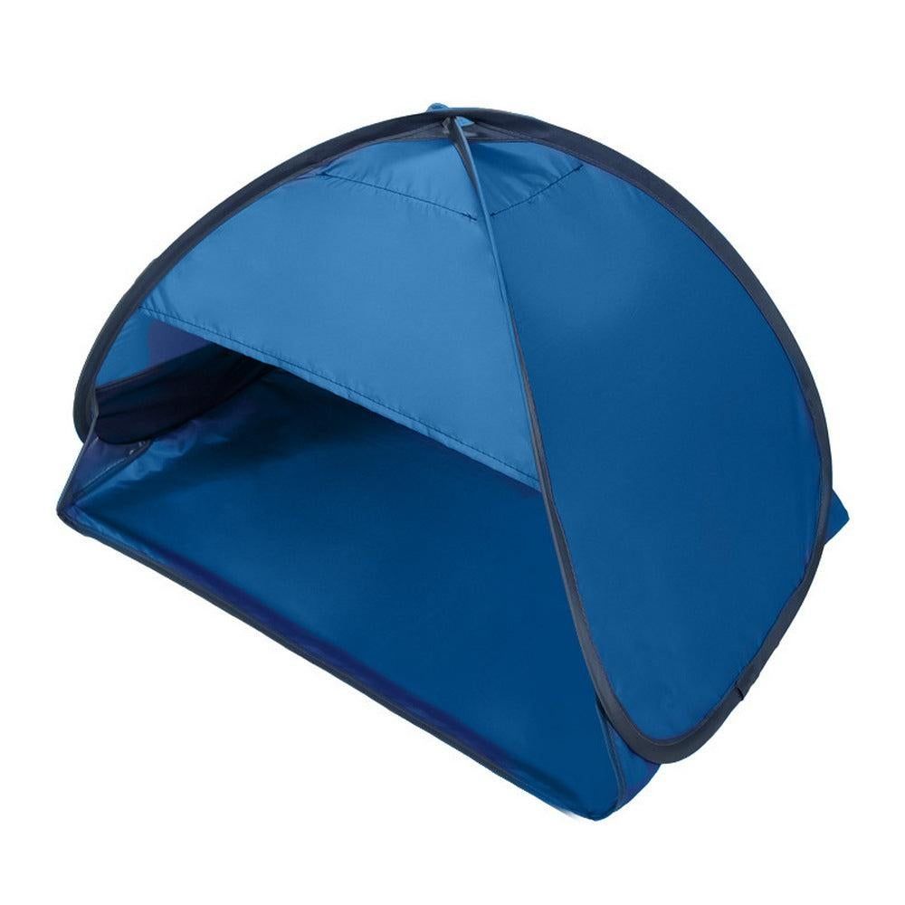 Mini Beach Headrest Tent UV Protection Sun Shelters Blue