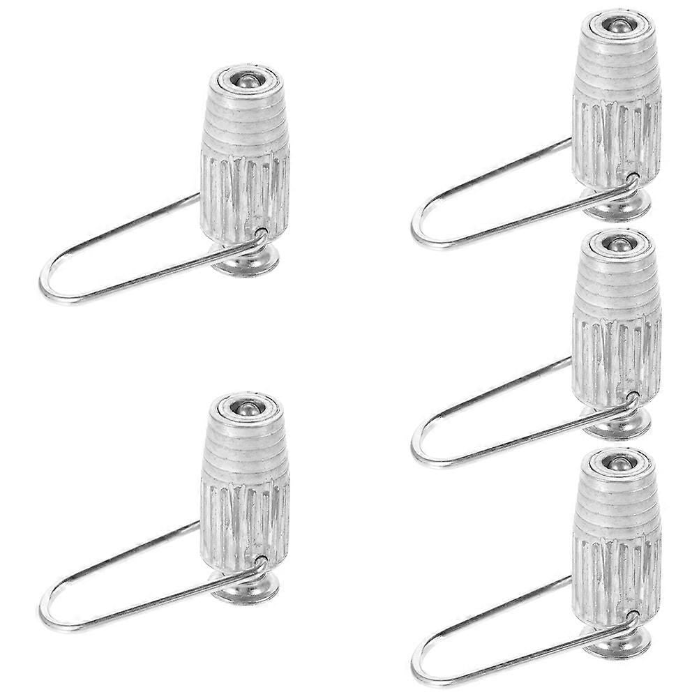 10 Pack Metal Clothesline Tightener, Silver Aluminium Rope Tensioner