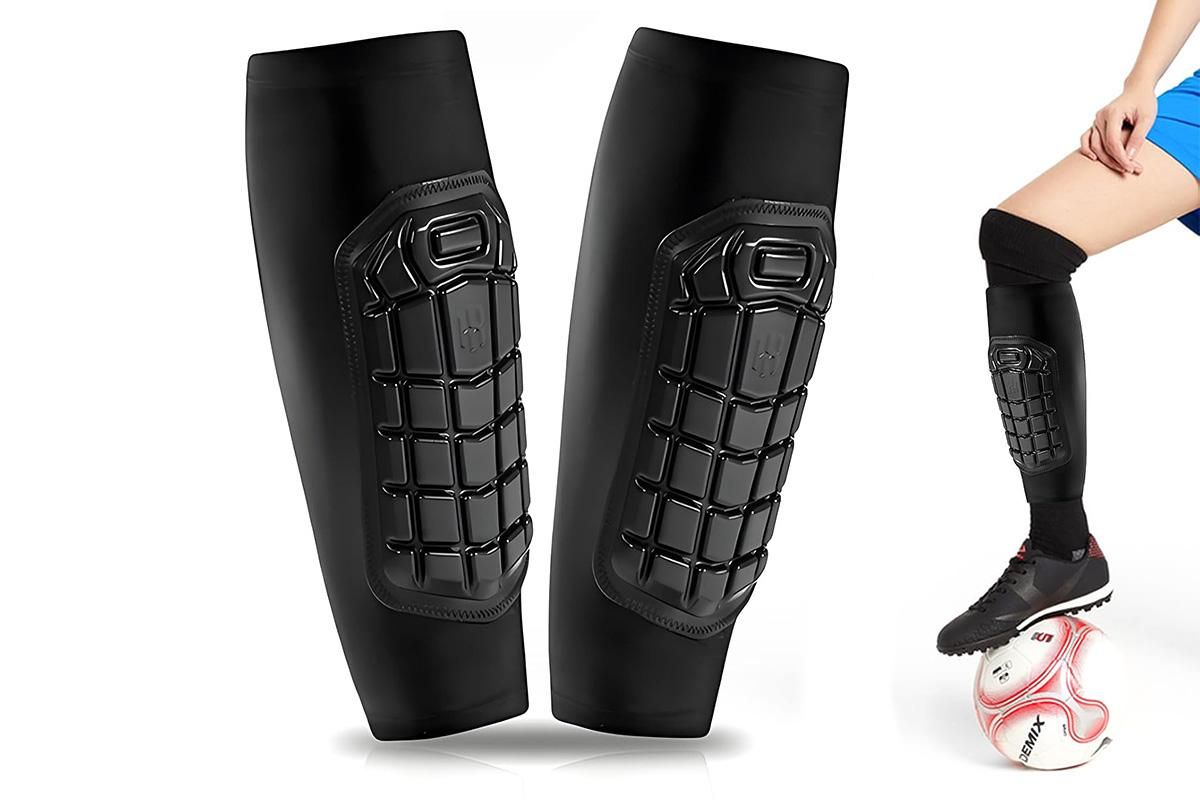 Anti-Slip Leg Guards - Breathable Non-Slip Calf Protection for Sports & Cycling - L