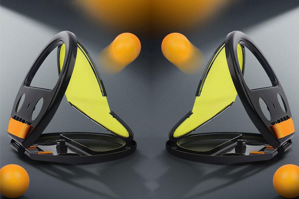 Toss And Catch Ball Set Interactive Throw And Catch Ball Hand Grip Racket With Balls
