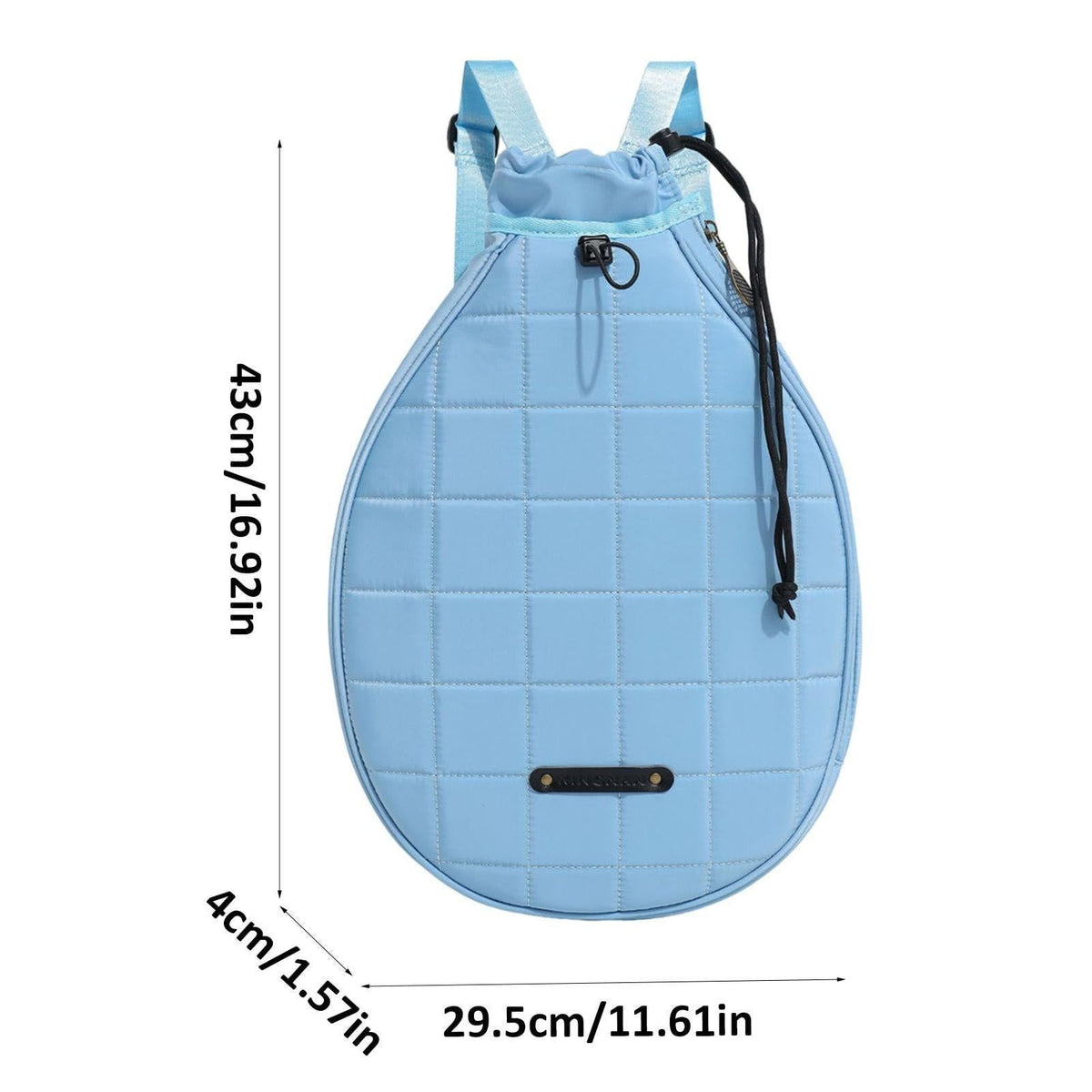 Tennis Racket Backpack Single Shoulder Badminton Bag Multi-Functional Paddle and Ball Bag