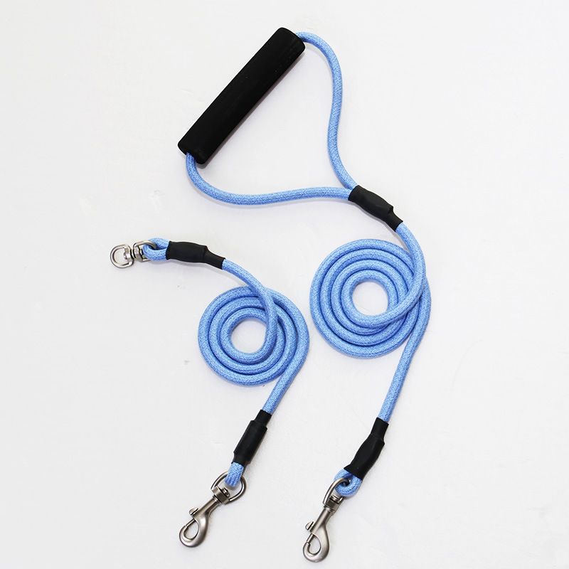Zichen Nylon Dog Leash Medium Large Pet Blue 0.8