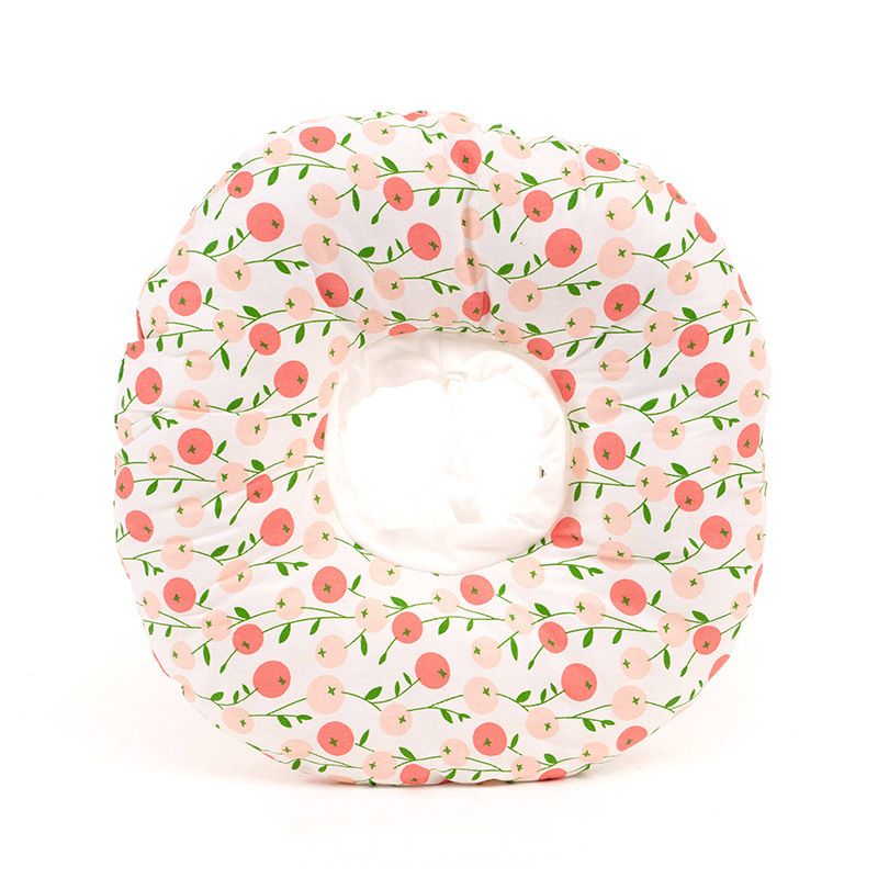 Ada Soft Cat Elizabeth Collar Post Surgery White Cherry S: adjustment range of 12-22cm within about 5kg