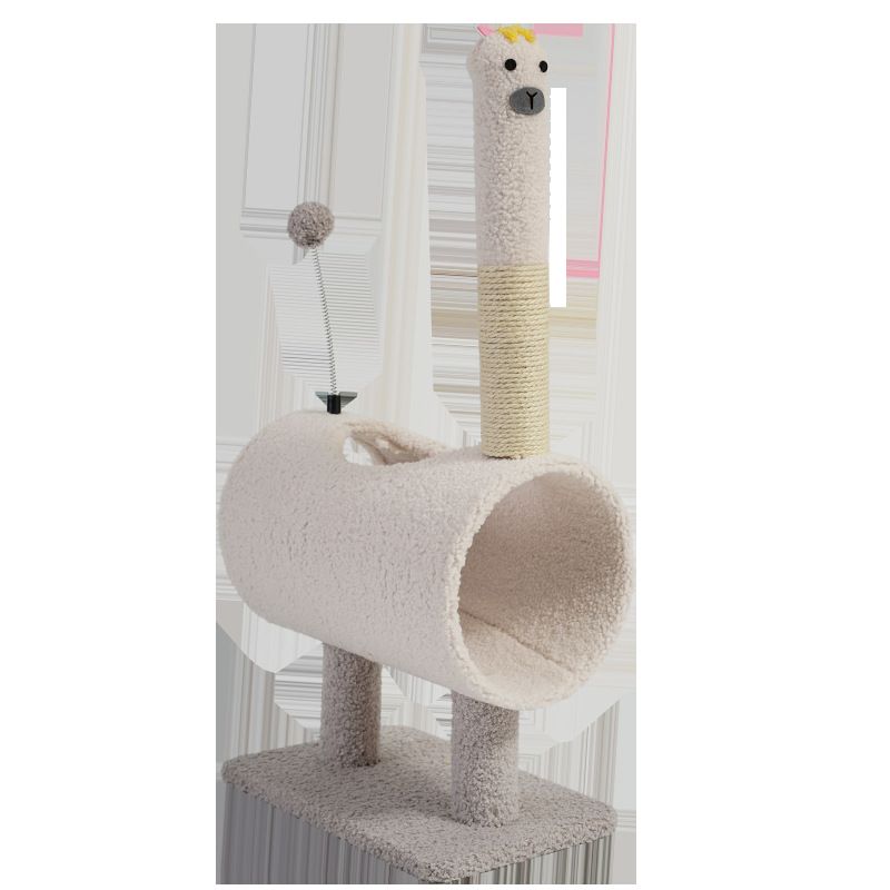 Cat Climbing Frame Animal Design Alpaca Hemp Pad... Little Elephant