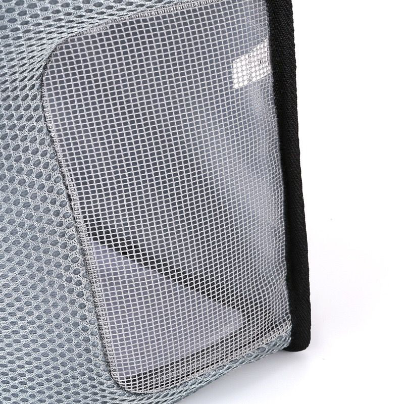 Ventilated Pet Carrier Backpack for Cats and Small Dogs, Front-Facing or Backpack Style, Breathable Mesh and Durable Oxford Fabric, Ideal for Walks, Hiking, and Daily Outings (S, Pink)