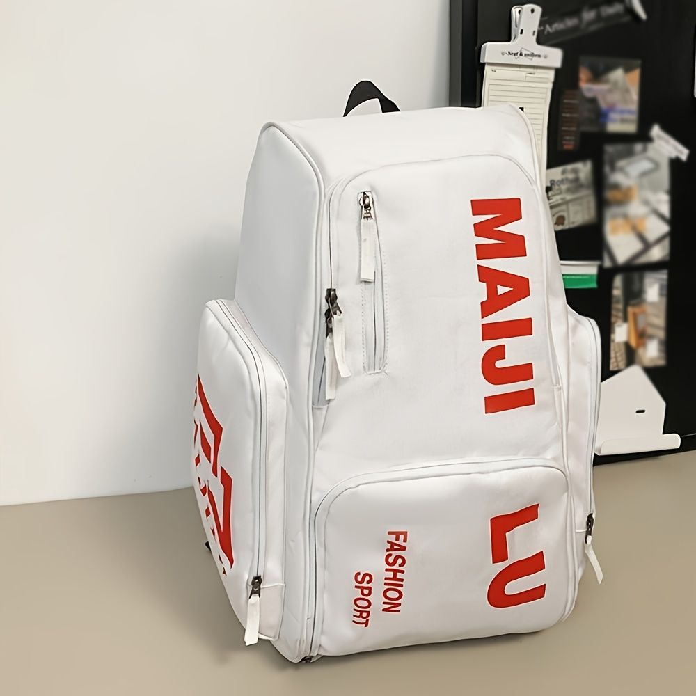 Fashion Backpack Sport Backpack Travel Backpack Four-Color Backpack Trendy - Orange - Size L