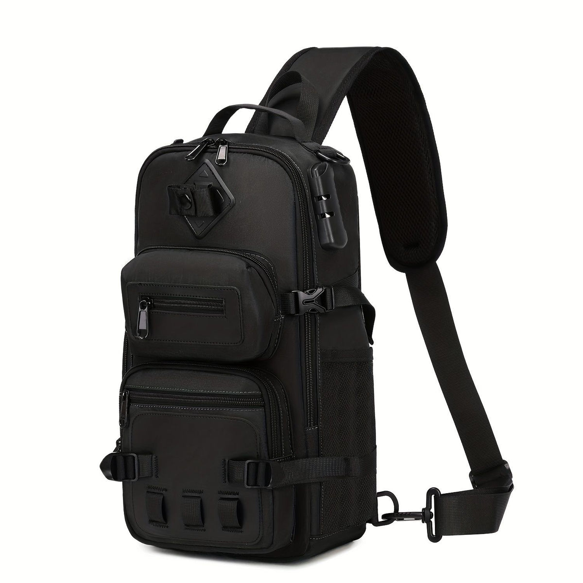 Black Burgundy Anti-Theft Backpack Waterproof Sling Bag Travel Backpack Australia Daypack For