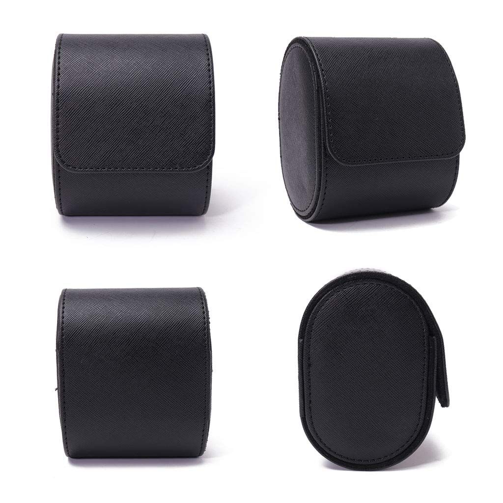 PU Leather Watch Storage Box Travel Single Watch for Case Watch Gift Box for Christmas Anniversary Birthday
