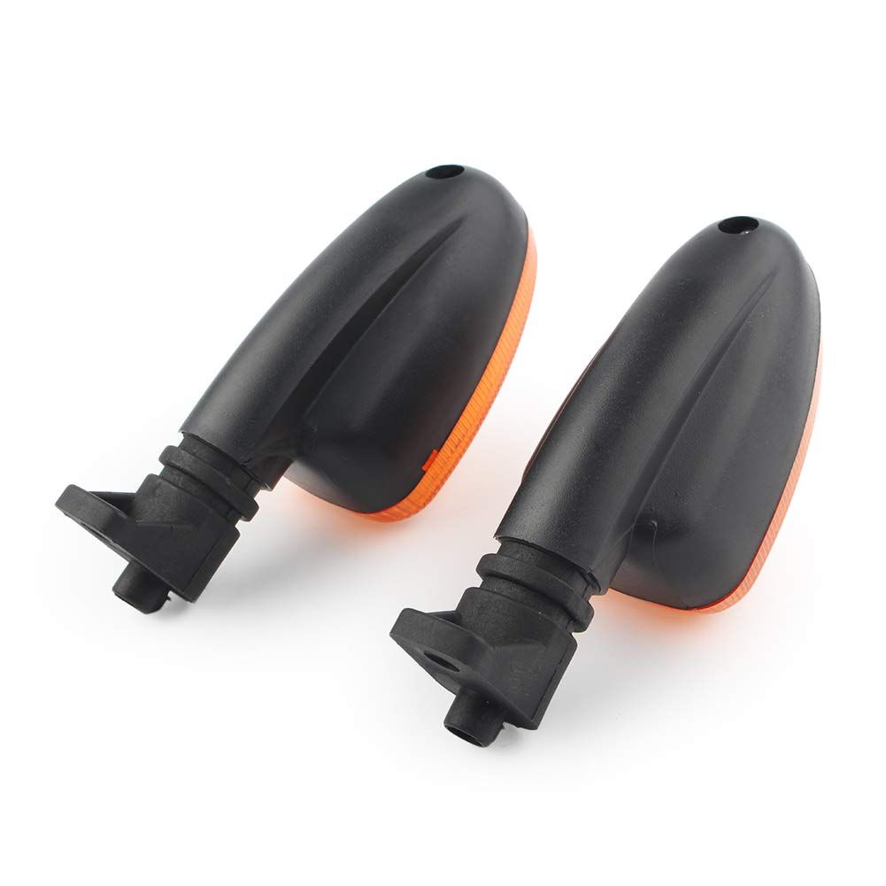 light Motorcycle Turn Signal Lights Indicators Lamp For Front and rear turn signals Amber Light (2pcs)