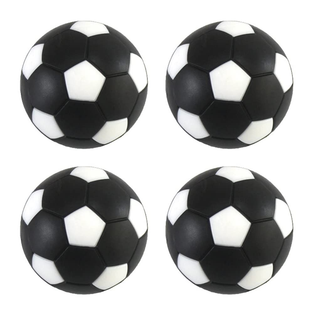 Table Football, 4pcs 36mm Plastic Table Soccer Balls Foosball Tabletop Game Foosball Accessory Replacements