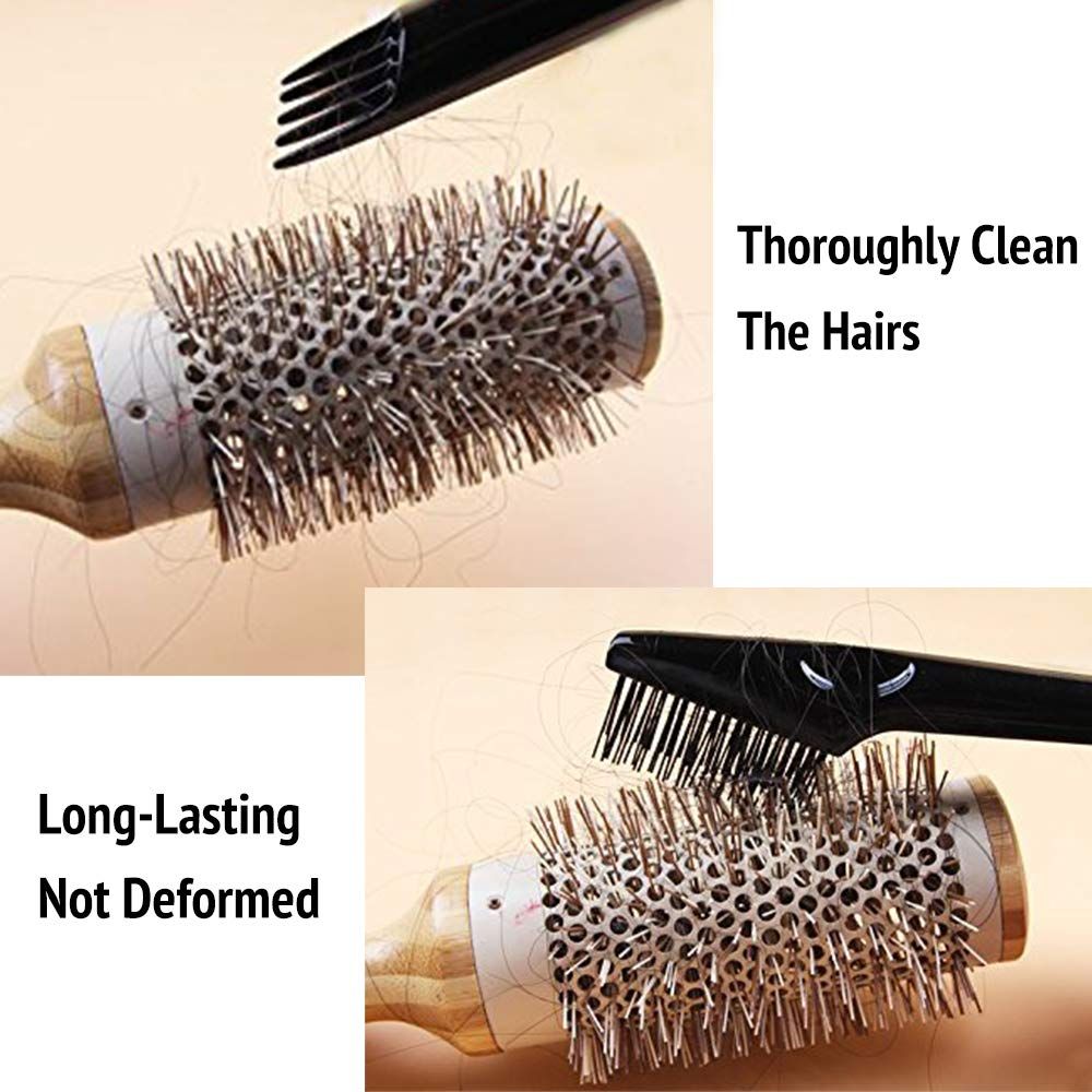 Hair Brush Cleaner Tool,Comb Cleaning hairbrush, for Removing Hair and Debris, Hair Brush Cleaning Cleaner Tool-Black