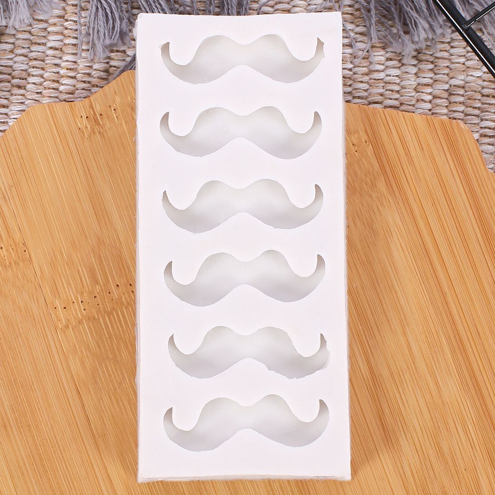 Fairly Odd Novelties
Funny Mustache Beard Silicone Mold for Chocolate Candy Gum Paste Cake Decorating Jello Sugar Ice Cube